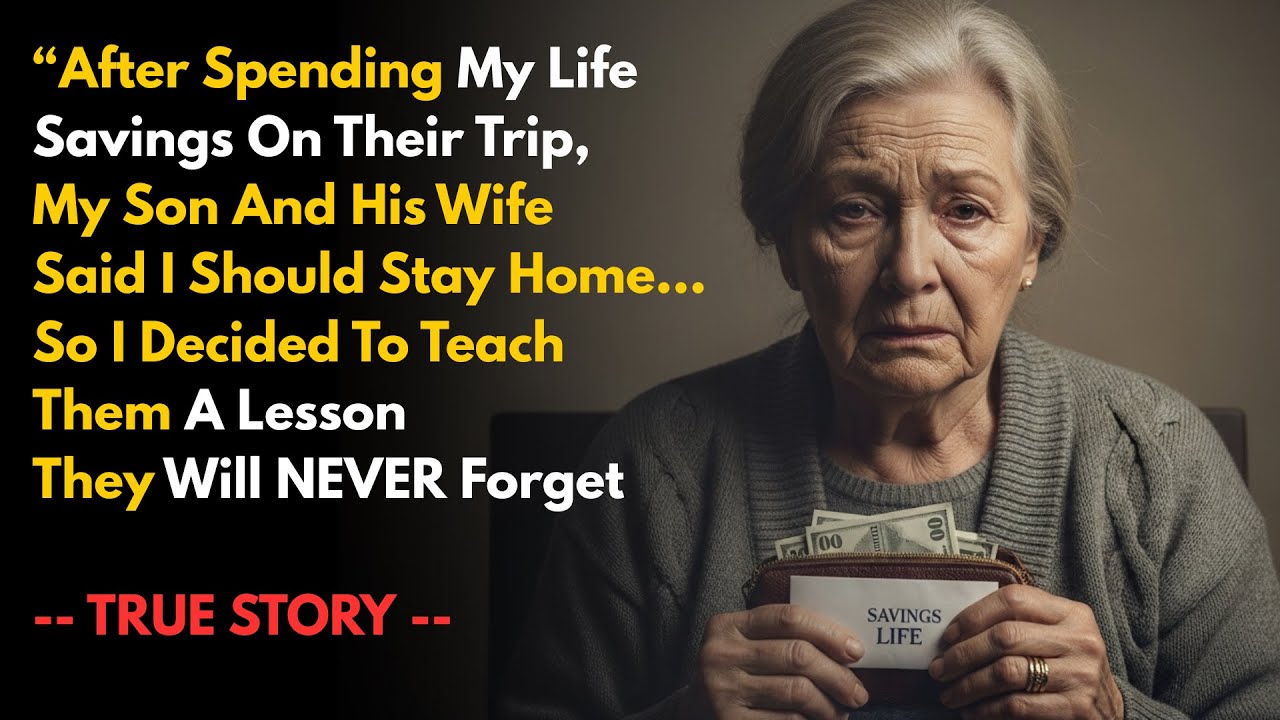 I Paid for Their Entire Vacation… Then My Own Son Told Me I’m Not Coming | Emotional True Story
