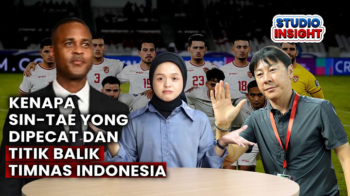 🔴PATRICK KLUIVERT IN SHIN TAE-YONG OUT, Timnas Indonesia Resmi Ganti Pelatih Demi Lolos Piala Dunia