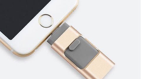 Three-In-One USB Flash Drive - Connect And Store Everything On A Single Piece