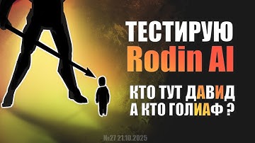 ТЕСТИРУЮ RODIN AI "КТО ТУТ ДАВИД, А КТО ГОЛИАФ?" #zbrush #gamedev #3dgamedevtutorial