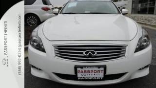 Certified 2013 Infiniti G37 Coupe Alexandria VA Arlington, VA #P4284