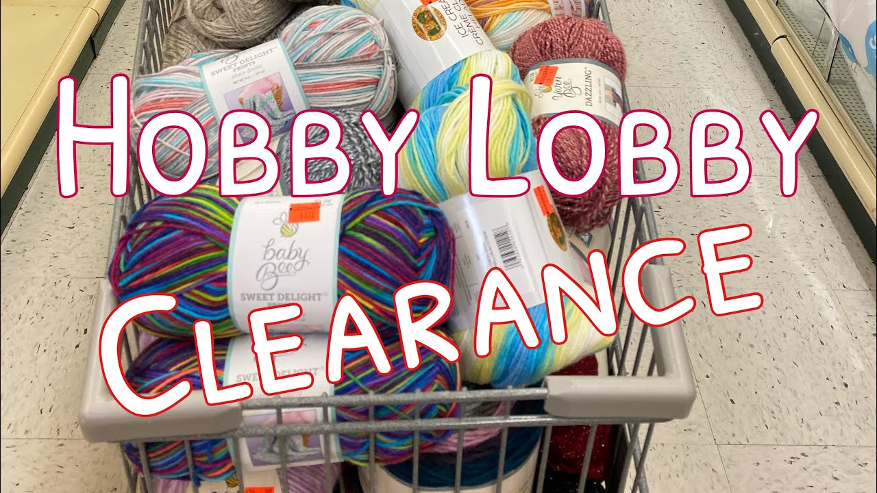 Hobby Lobby Yarn Clearance! 