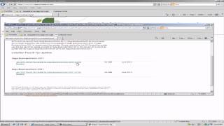 How to Download The July 2013 Payroll Tax Table Update for Sage BusinessVision