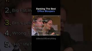 Ranking The Best Office Bloopers #theoffice #bloopers #funny #fyp #viral #shorts