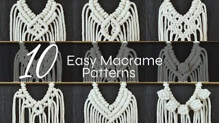 Celebrity DIY: Easy 10 patterns for your Macrame projects Profile