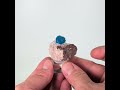 Vidéo: Cavansite, Carrières de Wagholi, Inde, 30 grammes