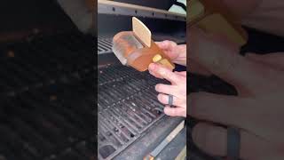 Electric grill brush #bbq #grillbrush #bbqseason #grillingseason