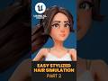 How to Simulate Stylized Hair in Unreal Engine 5 (Step-by-Step Physics Setup) - Part 2