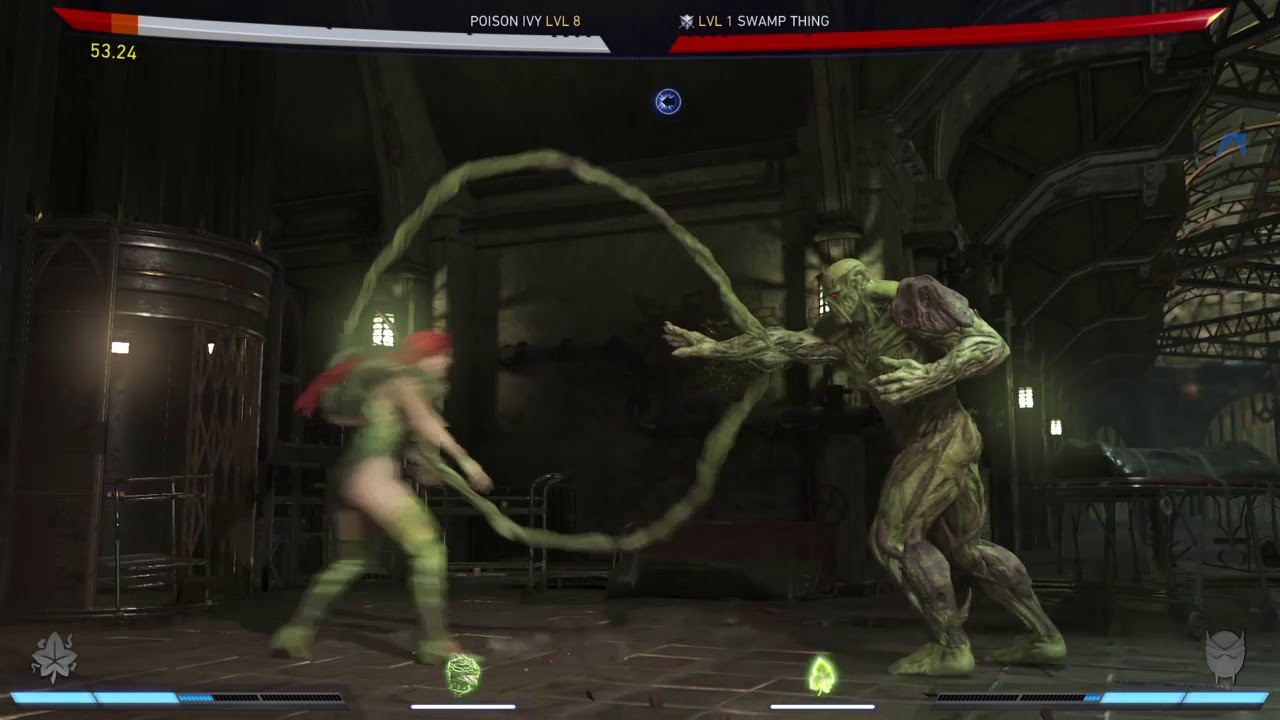 Injustice 2 Poison Ivy vs Swamp Thing