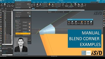 Siemens NX - Manual Blend Corner with Surfacing Examples