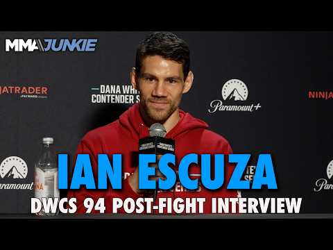Ian Escuza thankful illegal knee didn't cost him UFC contract | DWCS 94