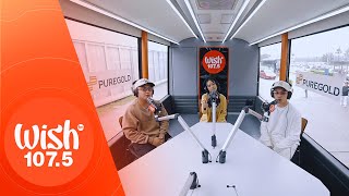 Jr Crown, Thome, and Kath perform 'Kahit Ganyan Ka' LIVE on Wish 107.5 Bus