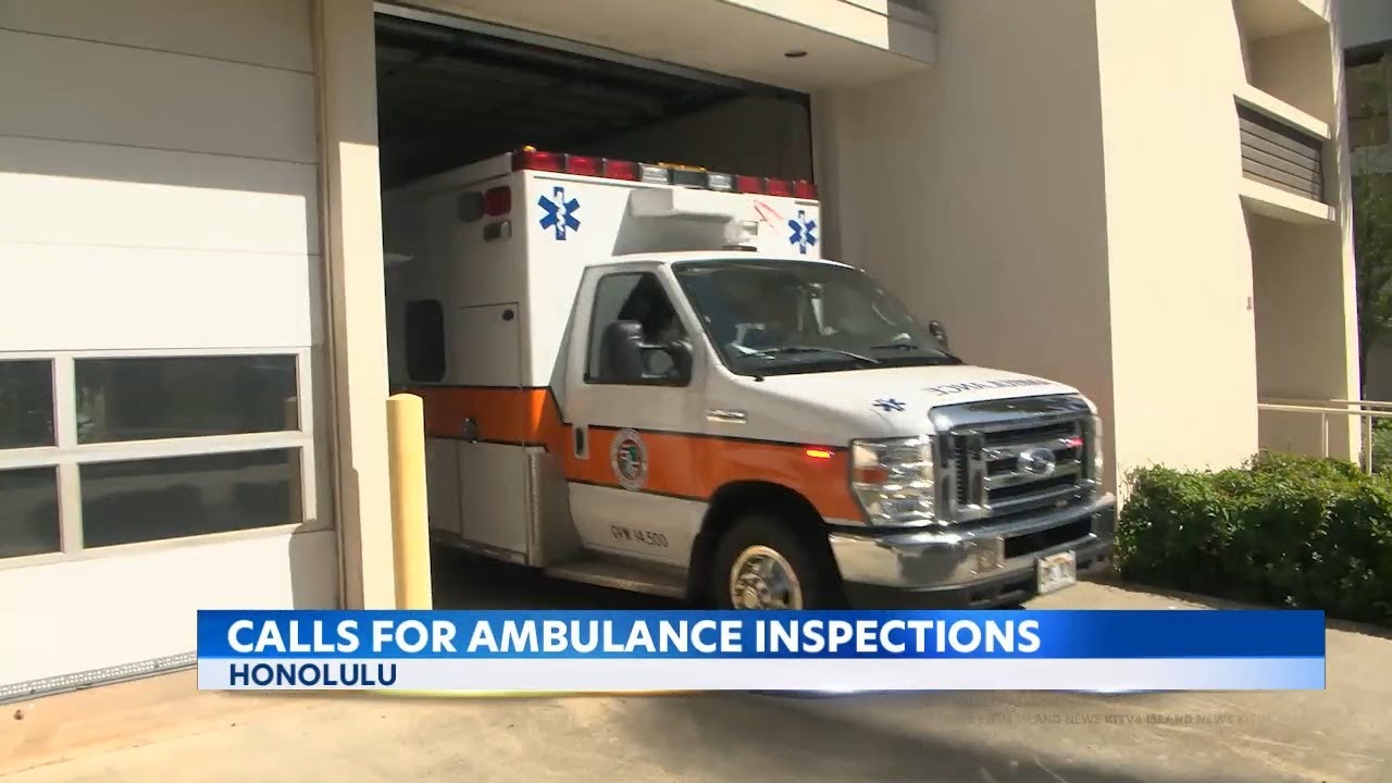 Ambulance safety questioned on Oahu following deadly explosion in