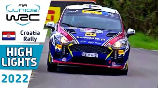 WRC Rally Highlights : Croatia Rally 2022 : Junior WRC Day 2