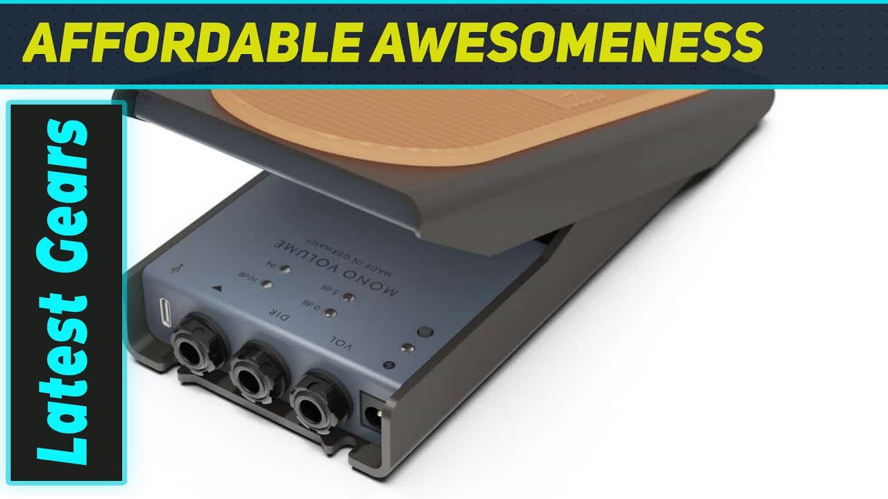 Lehle Mono Volume Pedal S: The Ultimate Volume Control? - YouTube