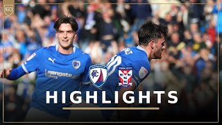 Chesterfield vs York City highlights