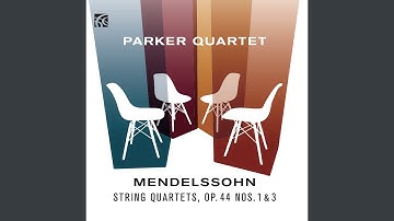 String Quartet No. 5 in E-Flat Major, Op. 44 No. 3: I. Allegro vivace