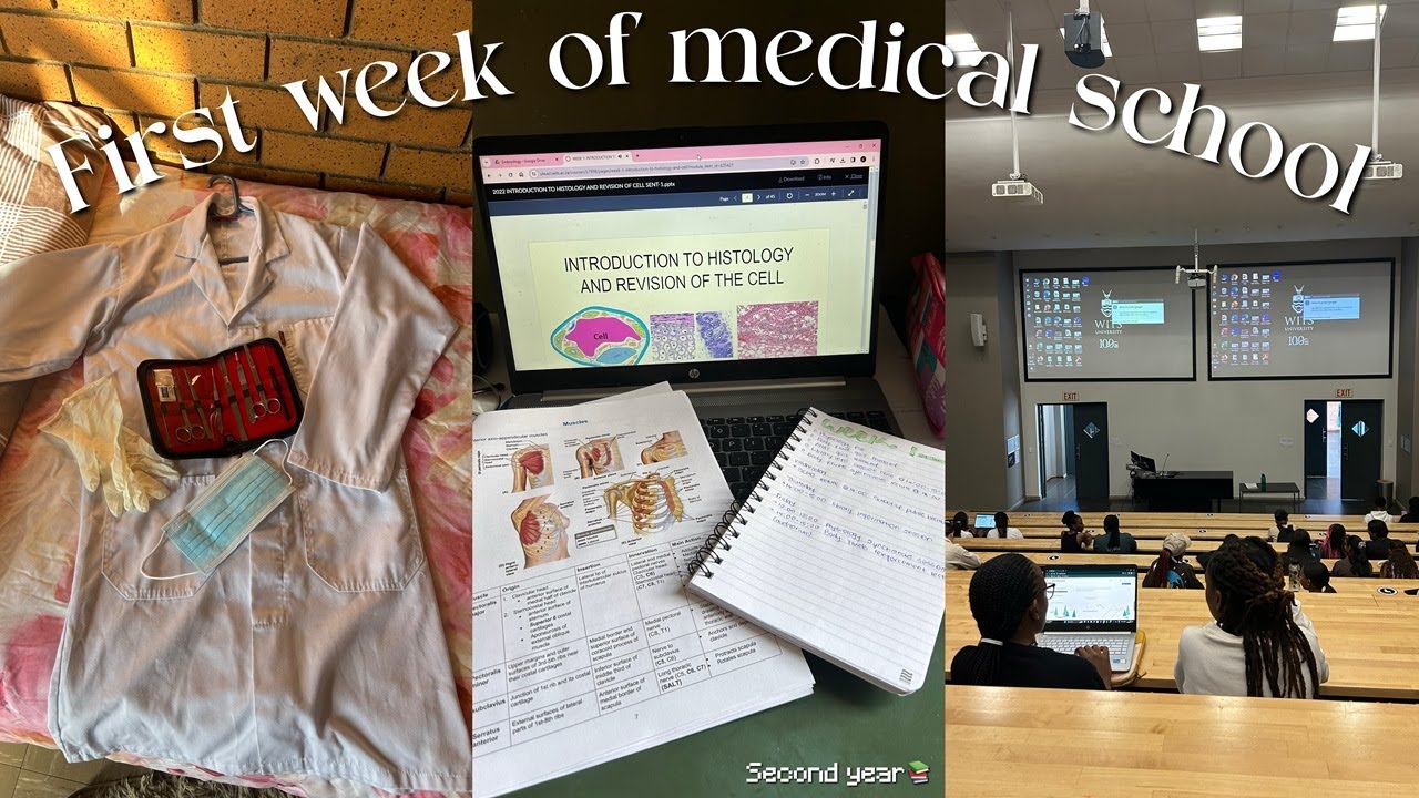 FIRST WEEK OF MEDICAL SCHOOL second year, dissecting cadavers