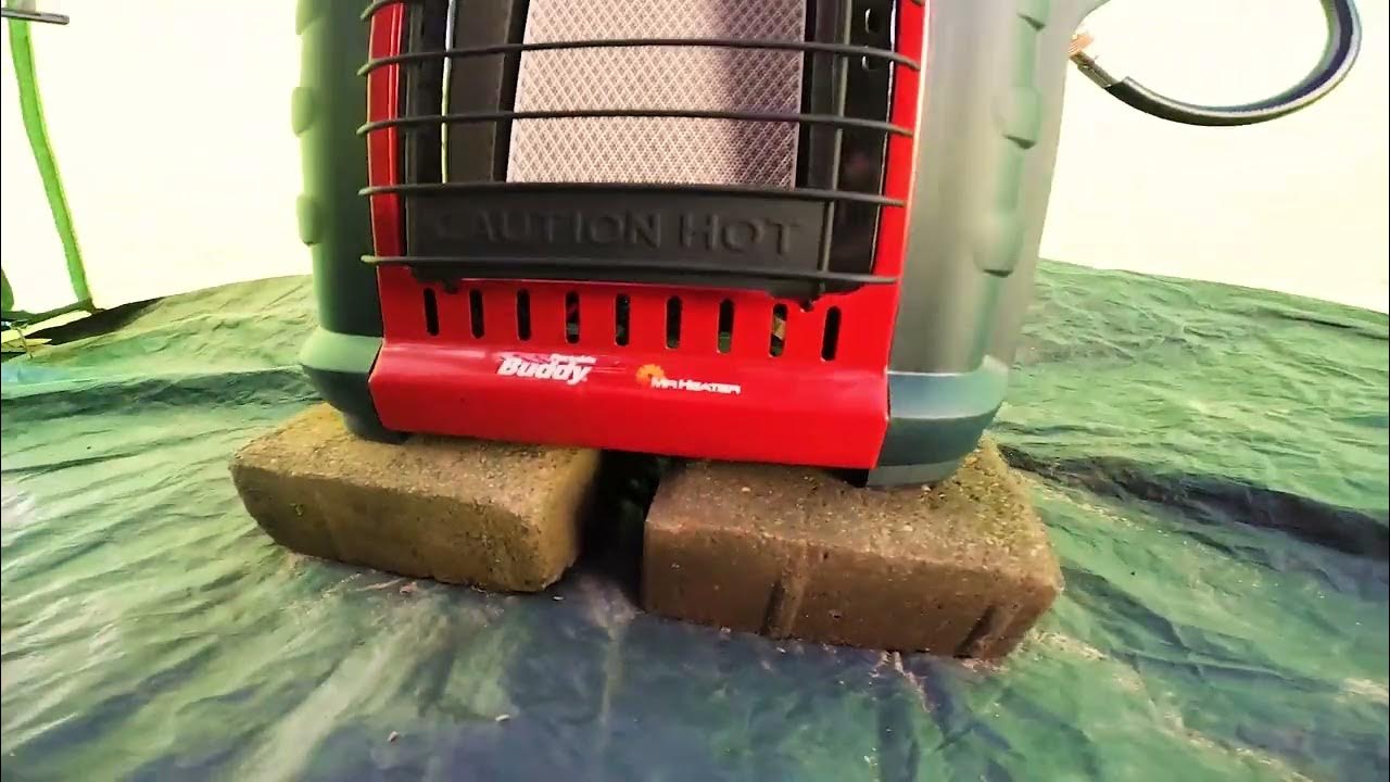 Cold Weather Tent Camping With a Mr. Buddy Heater YouTube