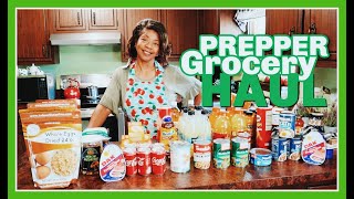 My Prepper Pantry Grocery Haul | Building a Three Month Prepper Pantry