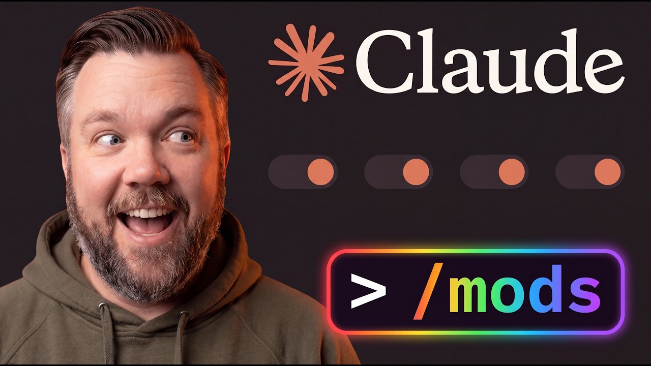 Claude Code Just Dropped MODS. (Master it in 10 Minutes).