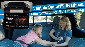 In-Vehicle Video Streaming with VOXX SmartTV Overhead