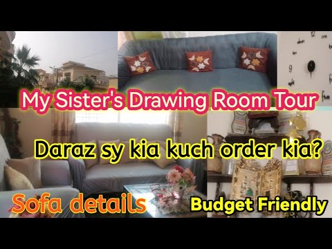 Drawing room makeover || Home Decoration ideas 🏡#daraz #decorationideas - YouTube