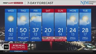 Weather Warmup Expected In Maryland Wednesday Ahead Of Potential Weekend Snow Storm