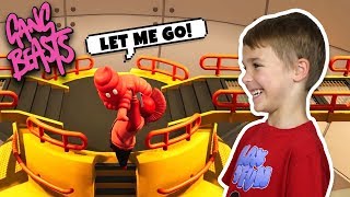 WE ARE BEST TEAMMATES WITH MY DAD in GANG BEASTS