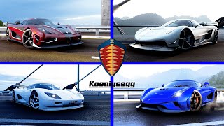 Forza Horizon 5 | Top 4 FASTEST Koenigsegg Cars | 500KM???