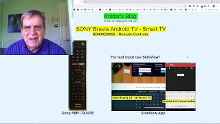 SONY Bravia Android TV Remote and SideView App screenshot 4