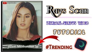 New Trending Rays Text Effect Lyrical Status Editing in Alight Motion | Alight Motion Editing by SC| screenshot 2