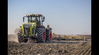 2x Claas Xerion (5000 & 4000) + Strom Swifter SS 12000 (PD Sokolce)
