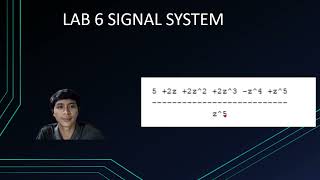 LAB 6 SIGNAL SYSTEM (EXPLAINATION)