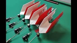 www.stlflagco.com Benchrest shooting wind flag.
