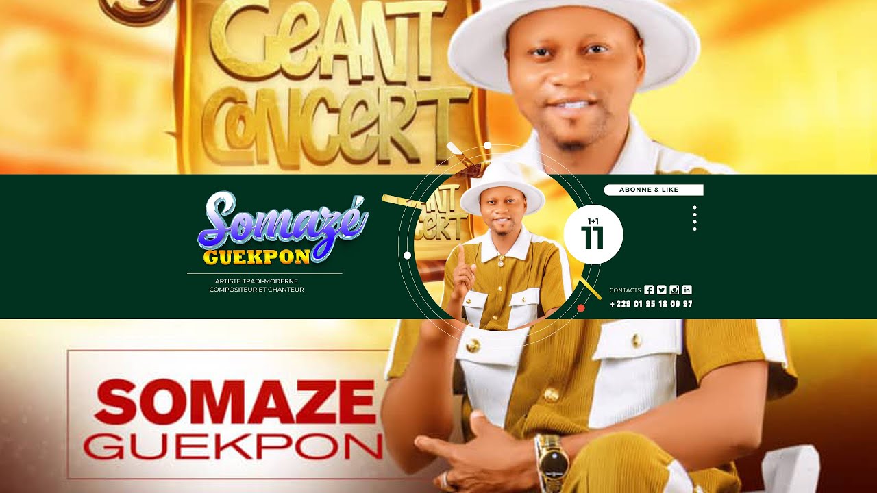 SOMAZE-GUEKPON  -LANCEMENT DE 4 NEWS SINGLES 25 DECENBRE 2025
