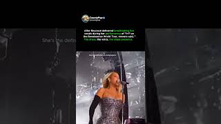 Beyoncé’s “1 1” performance has fans in awe 🎤✨ #Beyoncé