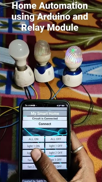Home Automation using Arduino and Relay Module | Home Automation ...