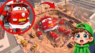 My drone CATCHES TRANSFORMER FIRE TRUCK in REAL LIFE in Garry's Mod
