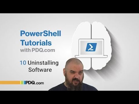  Update  Uninstalling Software | 10 | PowerShell Tutorials with PDQ.com