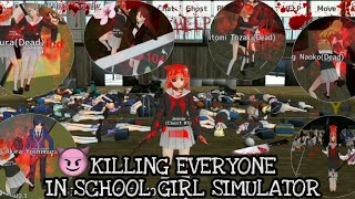 Killing Everyone Challenge! [School Girl Simulator]