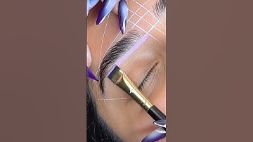 BROW MAPPING 🧵 📐 #brows #browmapping #browlamination
