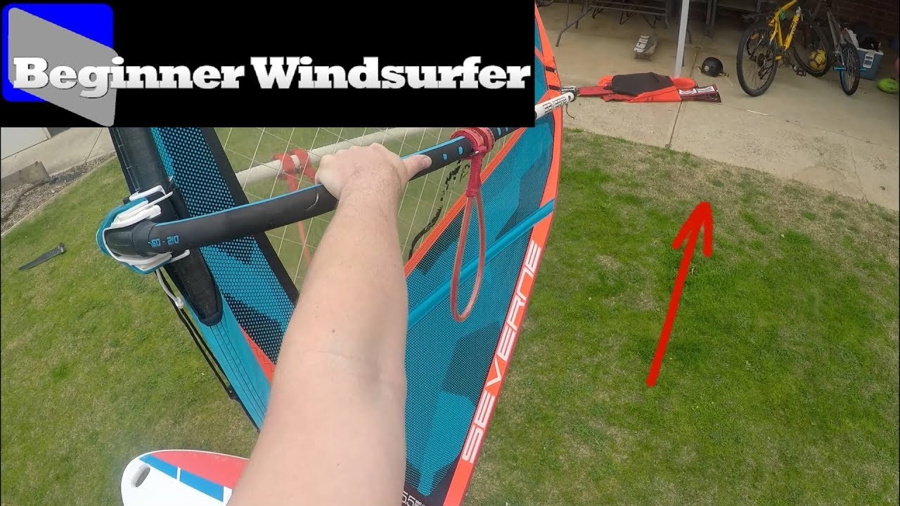 Windsurfing lesson - YouTube
