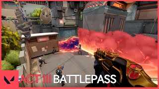 "NEW" Valorant ACT 3 Official Trailer EARLY. (with BATTLEPASS)