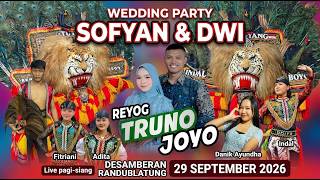 🔴LIVE SENI BARONG TRUNO JOYO - WEDDING OF  