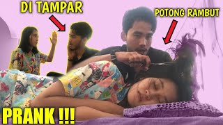 Prank Potong Rambut Tria Amandha Sdane Emosi  Sadisss