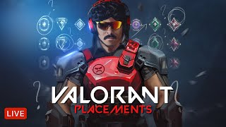 LIVE  DR DISRESPECT  VALORANT  WHAT IS MY RANK?