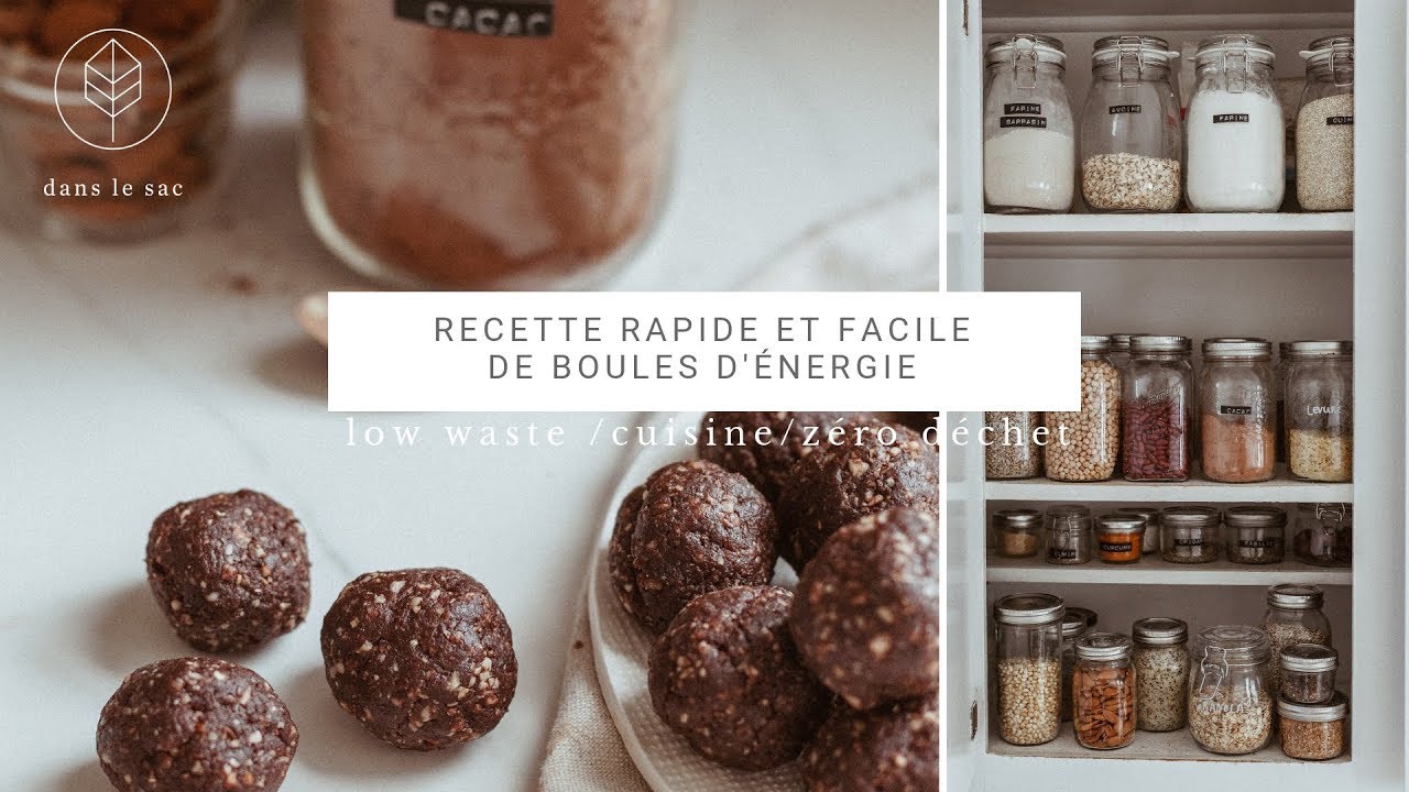 Notre recette de boules d'énergies - Simple et rapide