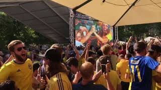 Granens straff mot Mexico på Norra Bantorget