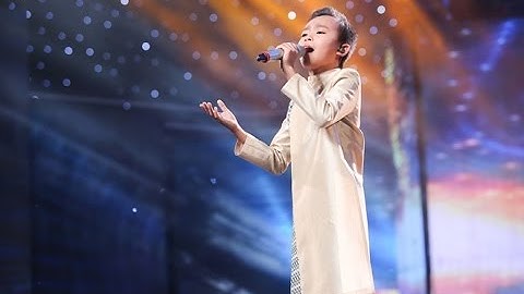 Hồ Văn Cường - thần tượng âm nhạc nhí 2016 - hát từ trái tim